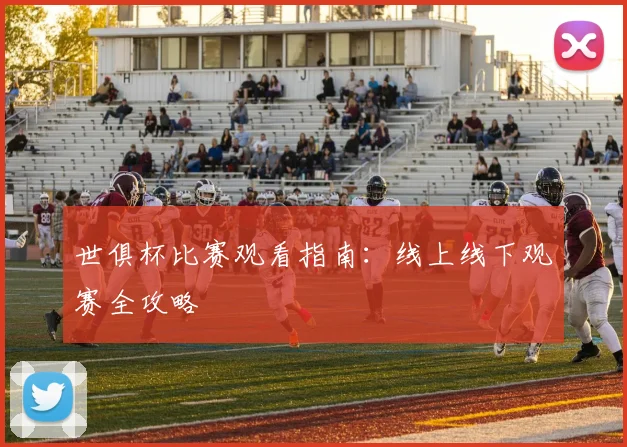 世俱杯比赛观看指南：线上线下观赛全攻略