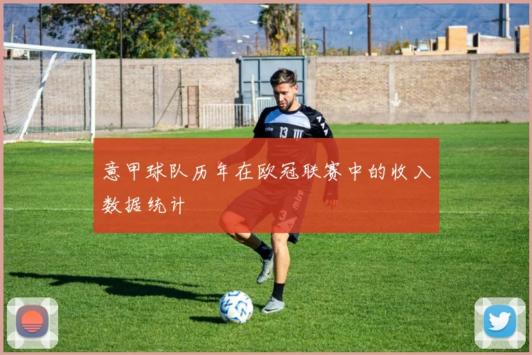 意甲球队历年在欧冠联赛中的收入数据统计